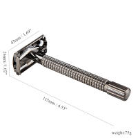 Afeitadora De Seguridad Clásica Para Hombres YINTAL Con Mango Largo Doble Borde Cincos Hojas Manual Para Rostro Cuerpo Y Axilas - details 1