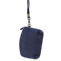 Monedero De Tela De Algodón Para Mujer Y Niñas Con Doble Cierre Monedero Porta Llaves Y Tarjetas Estilo Étnico Y Geométrico - details 10