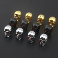 Tapones De Válvula De Cabeza De Muerto Para Ruedas De Coche ABS Cubierta De Válvula De Automóvil Para Motocicletas Y Bicicletas - details 0