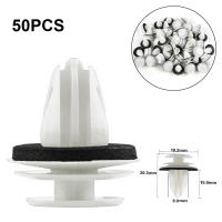 50 PCS Abrazaderas De Panel De Puerta Con Selladores Y Tornillos Retenedores De Parachoques Accesorio De Coche Nylon - details 4