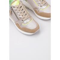 DANGELA SNEAKER COMBI CREMALLERA LATERAL  Deportivas Con Cuña Mujer Verde - details 1