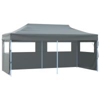 vidaXL Carpa de Jardín para Eventos Acero y Poliéster Tienda de Fiesta Color Azul,  Antracita,  Crema y mas - details 1