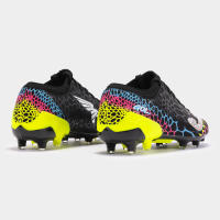 JOMA BOTAS FUTBOL GOL 2401BLACK LEMON FLUOR COLOR NEGRO CON AMARILLO - details 1
