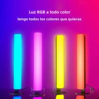 Lámpara De Mesa LED RGB Con Control Remoto Y Sincronización Musical Para Decoración De Habitación Y Gaming Luz Atmosférica Para TV Y Escritorio - details 1