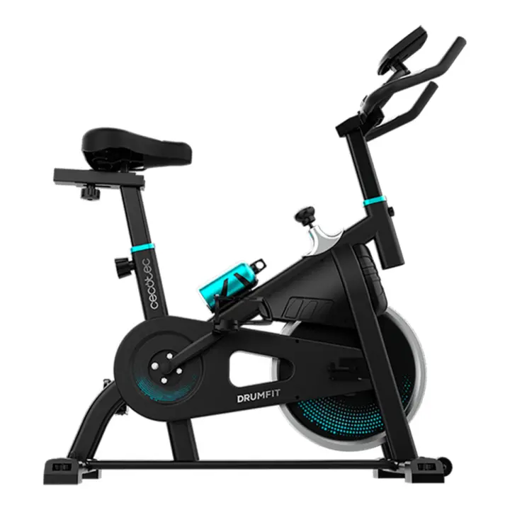 Bicicleta estática Cecotec DrumFit Indoor 10000 Teseo pantalla LCD negro - 1