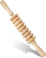 Rodillo De Masaje De Madera Manual Para El Alivio De La Contractura Muscular Y La Circulación Sanguínea Mejora La Relajación Y Elimina La Celulitis - details 6