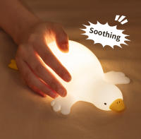 Lámpara De Noche USB Recargable Con Sensor De Toque Y Forma De Pato Para Compañero De Sueño Y Luz De Mesa Para Bebés Y Niñas - details 12