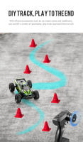 Coche RC De Alta Velocidad a Escala 1:32 Con Luz LED 20km/h Control Remoto 2.4Ghz Todo Terreno Para Niños De 6 a 12 Años Juguete Eléctrico - details 8