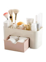 Organizador De Uñas LULAA Para Mesa Caja De Almacenamiento Para Maquillaje Y Joyería Compartimentos Para Labiales Y Mascarillas Tamaño 20x10x9.7 Cm - details 4