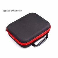Bolsa De Herramientas Impermeable Grande Con Borde Rojo 2 Tamaños Disponibles Para Electricistas Y Uso General Bolsa De Almacenamiento De Hardware - details 6