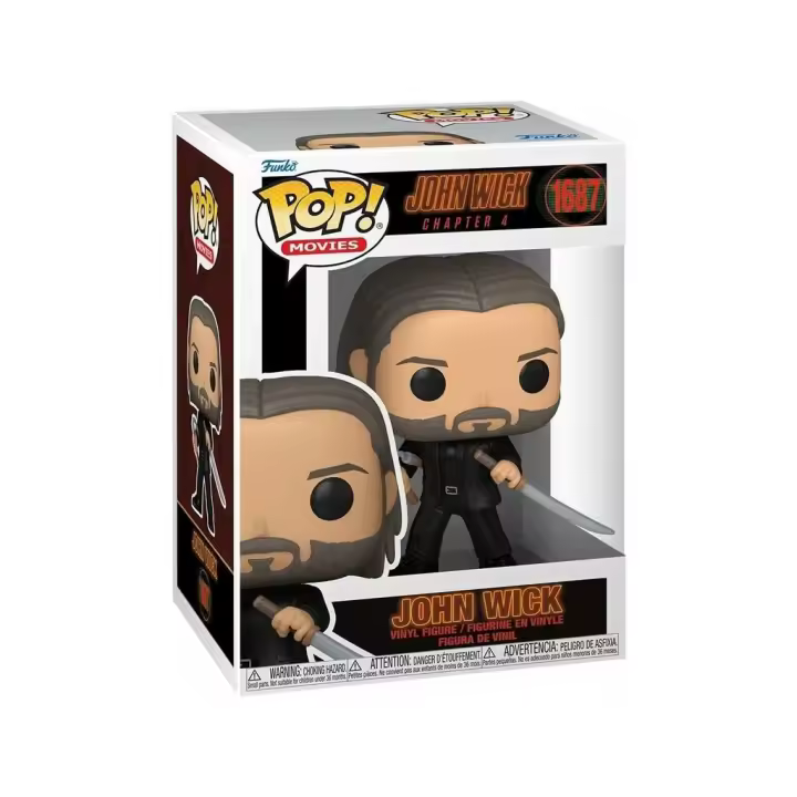 Funko Pop Movies John Wick Chapter 4 Figura John Wick 76103 Juguetes - 1