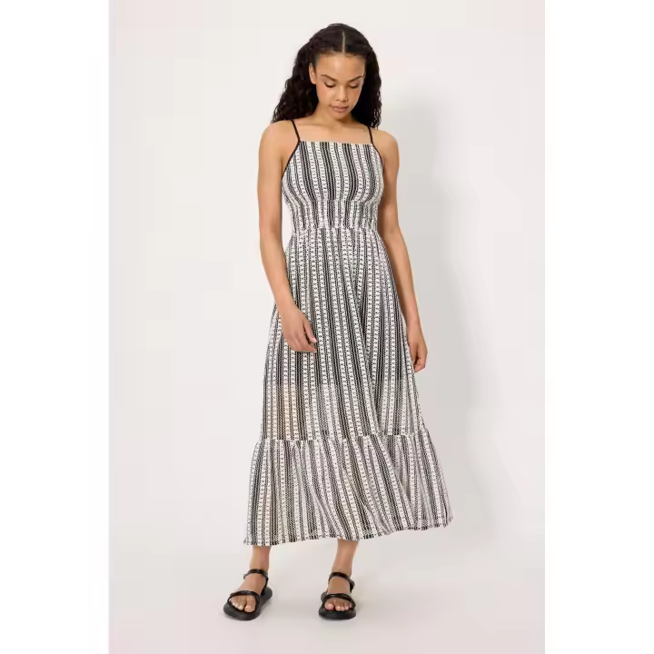 Ysabel Mora - Vestido largo calado con forro interior - 1