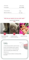 Tijeras Profesionales Para Uñas De Gatos Y Perros Adecuadas Para Pequeños Perros Y Gatos Herramienta De Peluquería Para Mascotas Material De Acero Inoxidable - details 2