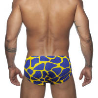 Bragas De Natación Para Hombre Sexy Con Patrón De Ciervo Traje De Baño Deportivo Para La Playa Y Surf Short De Agua - details 4