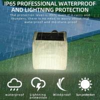 Lámpara Solar Impermeable Para Camping Y Viajes Con Luz LED Ajustable Inflable Y Plegable Luz De Emergencia Para Senderismo Interior - details 9