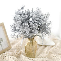 Plantas Artificiales De Eucalipto En Vaso Para Decoración De Hogar Flores Falsas Para Boda Accesorios De Jardín Navidad Nueva Year - details 2