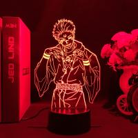 Luz LED Anime Jujutsu Kaisen Yuji Itadori Ryomen Sukuna Gojo Satoru Para Decoración De Habitación Infantil Regalo De Cumpleaños - details 5