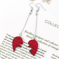 Pendientes Colgantes De Anime JOJOS Bizarre Adventure Jean Pierre Polnareff Corazón Rotundo Para Mujer Joyería De Cosplay Regalo - details 1