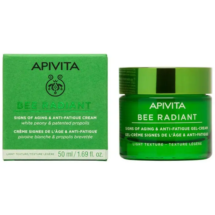 Apivita Bee Radiant Gel-Crema Signos De La Edad & Antifatiga 50Ml - 1