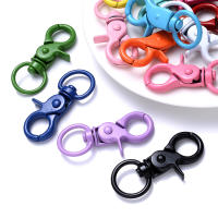 iYOE 5pcs Abrazaderas De Langosta Para Joyería Multicolor 20x43mm Encuentros Para DIY Llavero Conector De Mano Bolsa Muñeca Muñeco - details 3
