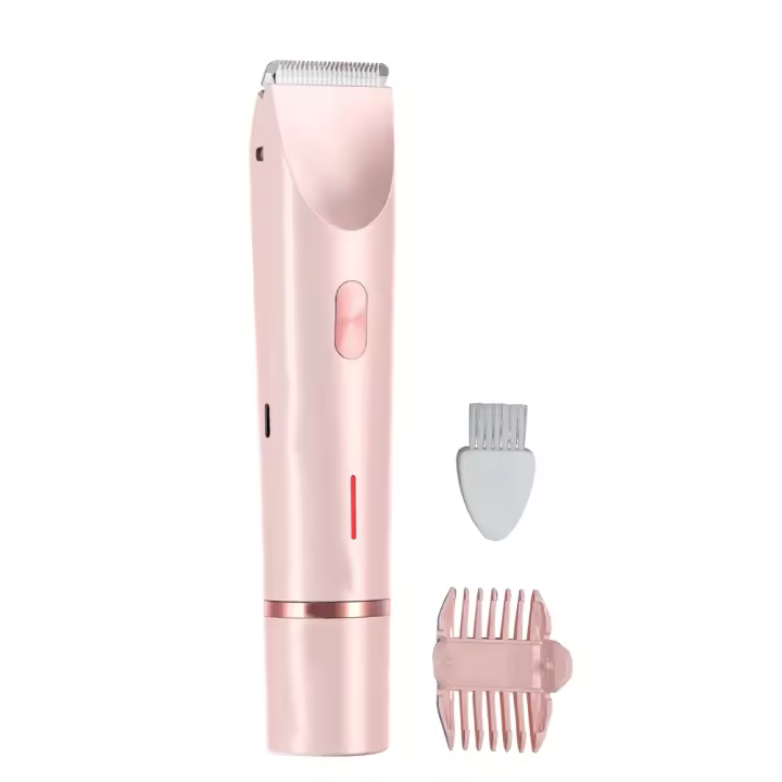 Epilador Eléctrico Para Mujer Con Dos Cabezas Recargable Eliminador De Vello Corporal 2 En 1 Para Bikini Axilas Piernas Brazos Y Cara - 1