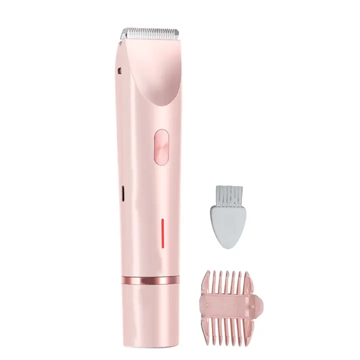 Epilador Eléctrico Para Mujer Con Dos Cabezas Recargable Eliminador De Vello Corporal 2 En 1 Para Bikini Axilas Piernas Brazos Y Cara - 1