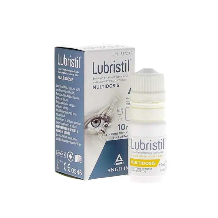 Lubristil Solución Oftálmica Lubricante 10 ml - 1