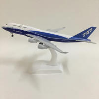 Modelo De Avión 747 B747 Prototipo De Aerolíneas Adornos Regalo Miniatura De Vuelo 20CM Juguete De Avión De Metal Para Niños Y Coleccionistas - details 2