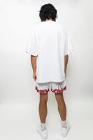 Shorts De Verano Para Hombre 2023 Malla Transpirable Estampado De Fuego Quick-Drying Pantalones De Baloncesto Y Running Casual - details 9