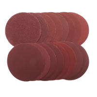 10Pcs Disco De Arena 100mm 60-240 Grit Papel De Hierro Para Herramientas Eléctricas Broca Y Mezclador Con Fondo De Enchufe Para Bricolaje En Madera - details 5