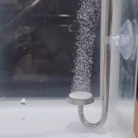 Difusor De CO2 Para Acuario ZRDR En Acero Inoxidable Con Disco De Cerámica Refinador Para El Crecimiento De Plantas Acuáticas Accesorios De Equipo De Ozono Y CO2 - details 3
