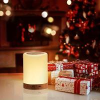 Lámpara de noche, luz nocturna LED para mesita de noche, brillo y color ajustables, 10 colores y 3 modos a elegir, carga USB, lámpara de mesa con función de temporizador, luz nocturna portátil - details 4