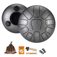 Kit De Tambor De Lenguas Miwayer 6" Con 11 Notas Herramienta De Alivio De Ansiedad Instrumento De Sonido Para Yoga/Medicina/Aire Libre - details 7