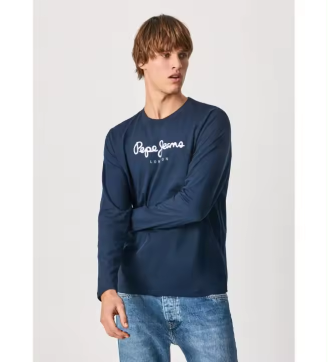 Pepe Jeans | Hombre | Camiseta Eggo Largo N marino marino - 1