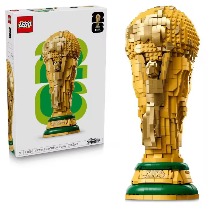 LEGO® 43020 Editions Trofeo Oficial de la Copa Mundial de la FIFA – Réplica – Set de Construcción y Decoración Para Niños – Regalo Para Aficionados al Deporte – Con Minimodelo - 1