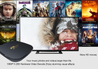 Decodador de TV por Internet V88 mini with Android, decodador de TV 4K, decodador de Internet, TV B - details 5
