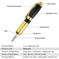 Pluma De Hialurón 2 En 1 Inyección Meso Reducción De Imperfecciones Arrugas Aumento De Labios Atomizador Con Presión Ajustable Para Cuidado De La Piel - details 1