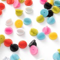 50pcs Lotes De Apoyabroches De Mariposa En Goma Para Decoración De Joyería DIY Accesorios De Broches Y Crafts Clips De Borla De Broche - details 3