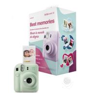 Fujifilm Instax Mini 12 Pack Best Memories - Cámara Instantánea + Papel 10 Fotos + 3 Portafotos (Nube, Luna, Corazón) Varios Colores (Verde, Morado, Blanco, Rosa o Azul) - details 4