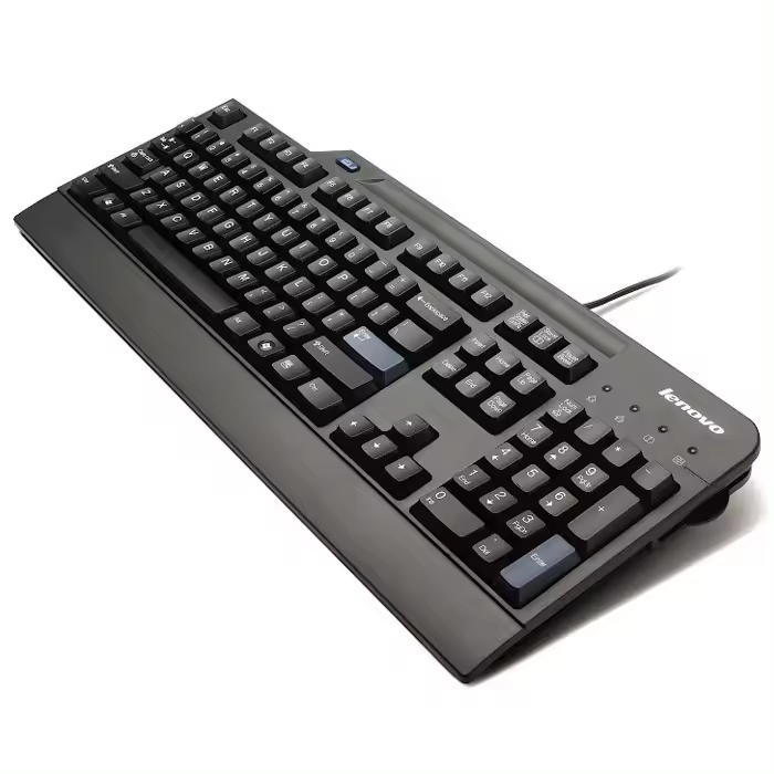 Teclado Lenovo Usb Smartcard  Teclado Usb Negro Lector Smart Card (compatible Dni Electronico) - 1