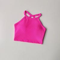 Nueva Sports Bra 2024 Para Mujer Con Almohadillas Fijas Antigolpes Running Exterior Yoga Ropa De Gimnasio Top Deportivo Transpirable Nylon Spandex - details 1