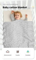 Mantelones Para Bebé Suaves Nuevos Niños Y Niñas Camas De Tazón Y Dormitorio Ligeros De Algodón Tejidos Envolver Pañales 100*80cm - details 0