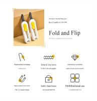 Cortauñas Magnético Mini Retráctil Durable Portátil Abrepuertas Y Cortador De Papel Material ABS Herramienta De Uso General - details 13