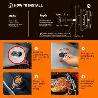 Termómetro Digital Inalámbrico Para Cocina Y Barbacoa Con Bluetooth Control Remoto Smart Probes Aplicación Móvil Compatible - details 7