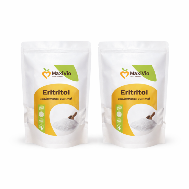 Eritritol - Pack 2 Kg - Edulcorante natural sin calorías, apto para diabéticos