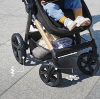 Kinderkraft moov 2 | carrito bebe 3 en 1 | carrito transformable | capazo, silla, cuco y bolso - details 3