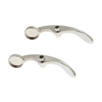2pcs Piezas De Repuesto Para Trompeta Valvula De Espita Y Pistón De Metal Accesorios Para Instrumento De Bronce Adecuado Para Trompeta Y Trombón - details 2