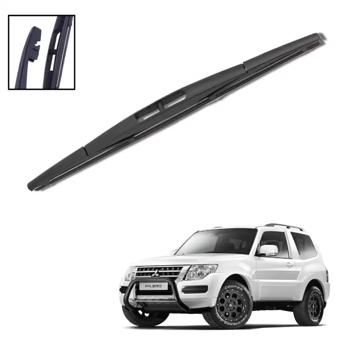 Limpia Parabrisas Trasero 12" Para Mitsubishi Pajero Shogun Montero V80 2007-2021 Limpia Ventanas Accesorios De Coche - 1