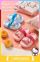 Zapatillas Sanrio Para Niños Kuromi Hello Kitty My Melody Antideslizantes Para Interior Y Exterior Verano Unisex Tallas Para Edad 7-12 Años - details 1