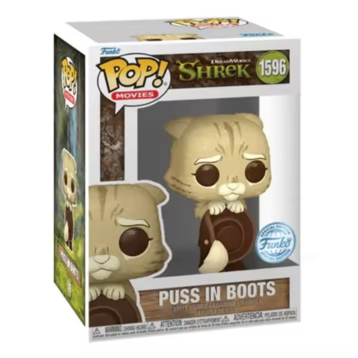 Funko Pop  El Gato Con Botas (1596)  Shrek  Exclusivo - 1